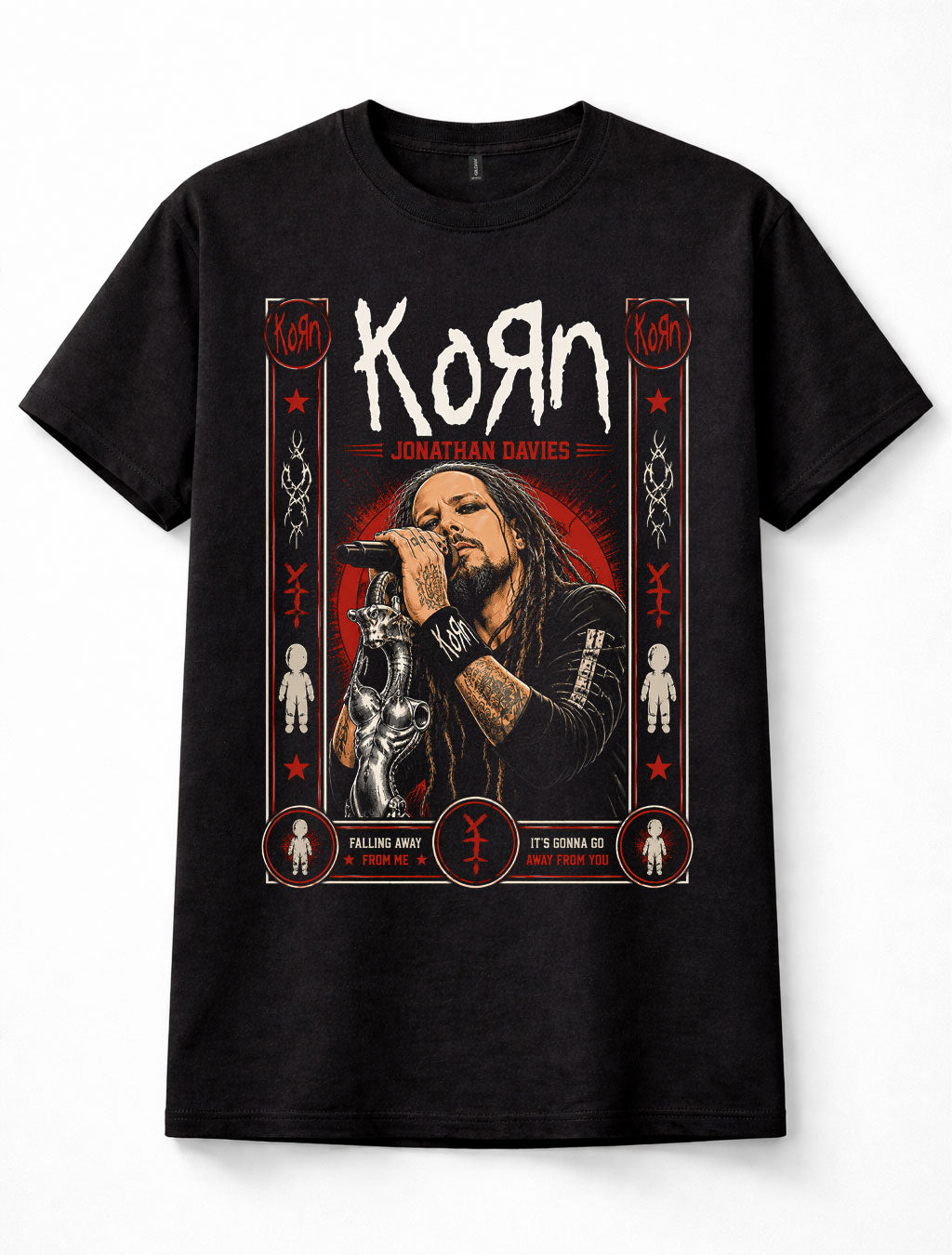 Korn Jonathan Davis Nu Metal Rock Band Music Unisex T-Shirt