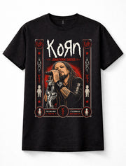 Korn Jonathan Davis Nu Metal Rock Band Music Unisex T-Shirt