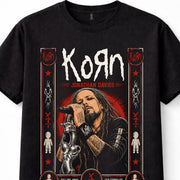 Korn Jonathan Davis Nu Metal Rock Band Music Unisex T-Shirt