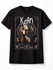 Korn Jonathan Davis Live Nu Metal Rock Music Unisex T-Shirt