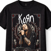 Korn Jonathan Davis Live Nu Metal Rock Music Unisex T-Shirt