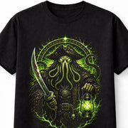 Cthulhu Pirate Kraken Horror Lovecraft Fantasy Graphic Unisex T-Shirt