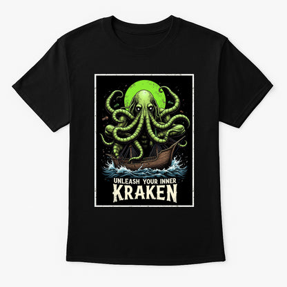Unleash Your Inner Kraken Unisex T-Shirt Sea Monster Horror Tee