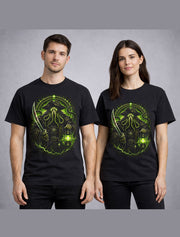 Cthulhu Pirate Kraken Horror Lovecraft Fantasy Graphic Unisex T-Shirt