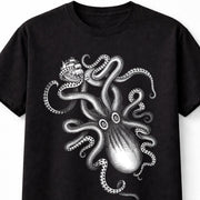 The Kraken Rum Logo Octopus Ship Black Spiced Rum Nautical Gift Unisex T-Shirt