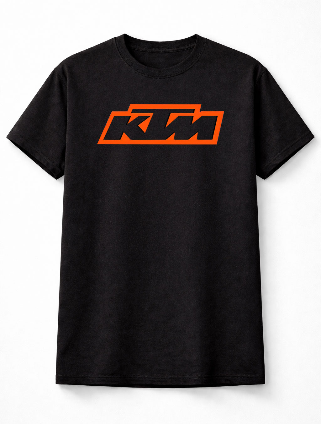 KTM Logo Graphic Unisex Motorcycle Racing Black T-Shirt