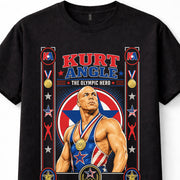 Kurt Angle WWE Olympic Hero Gold Medal Wrestling Unisex T-Shirt
