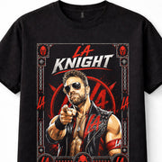 LA Knight WWE Yeah Wrestling Superstar Graphic Unisex T-Shirt