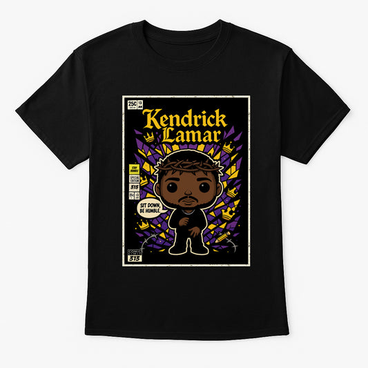 Kendrick Lamar Be Humble Hip Hop Funko Pop Style Unisex T-Shirt