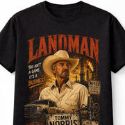 Landman Tommy Norris TV Series Oilfield Drama Western Unisex T-Shirt