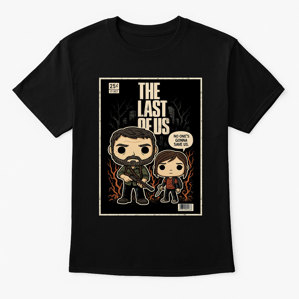 The Last of Us Joel and Ellie Post-Apocalyptic Survival Game & TV Series Adults & Kids Unisex T-Shirt