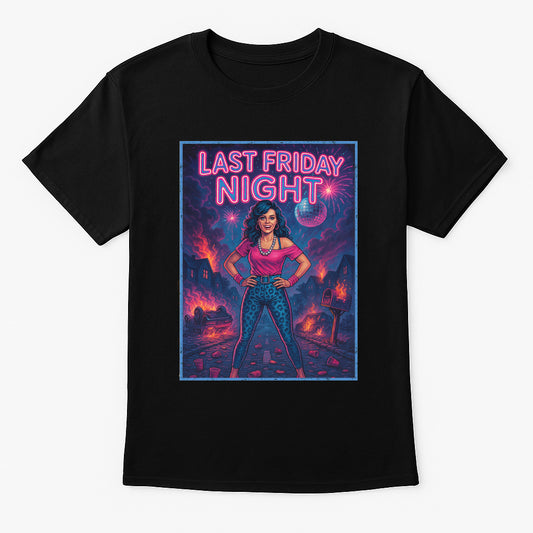 Katy Perry “Last Friday Night” Unisex T-Shirt – Retro 80s Party Fun Neon Graphic Tee