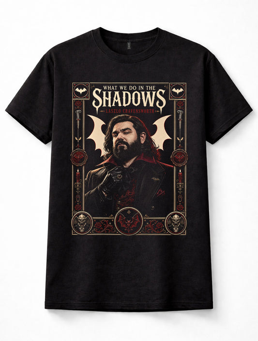 What We Do in the Shadows Laszlo Cravensworth Vampire Unisex T-Shirt