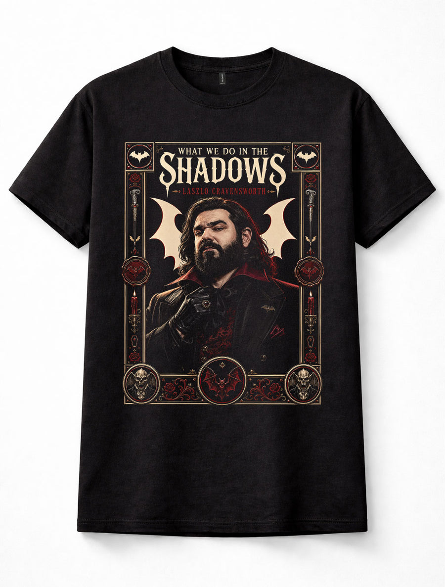 What We Do in the Shadows Laszlo Cravensworth Vampire Unisex T-Shirt