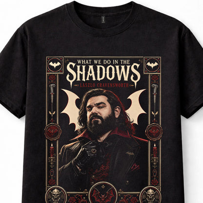 What We Do in the Shadows Laszlo Cravensworth Vampire Unisex T-Shirt