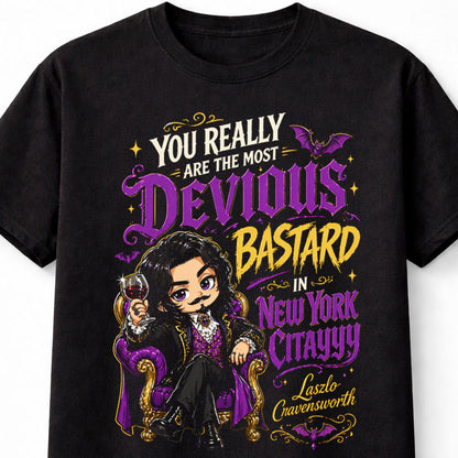 Laszlo Cravensworth What We Do in the Shadows Vampire Comedy Series Graphic Tee Unisex Adults & Kids T-Shirt