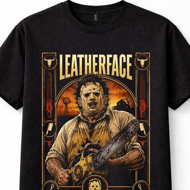 Leatherface Texas Chainsaw Massacre Horror Movie Slasher Film Unisex T-Shirt