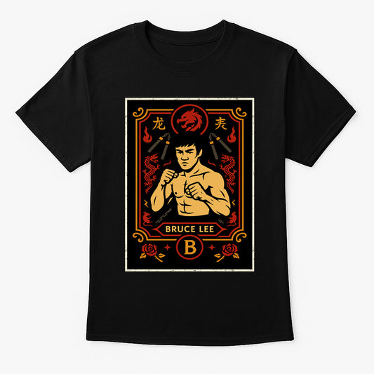 Bruce Lee Enter The Dragon Retro Unisex T-Shirt Martial Arts Legend Tee