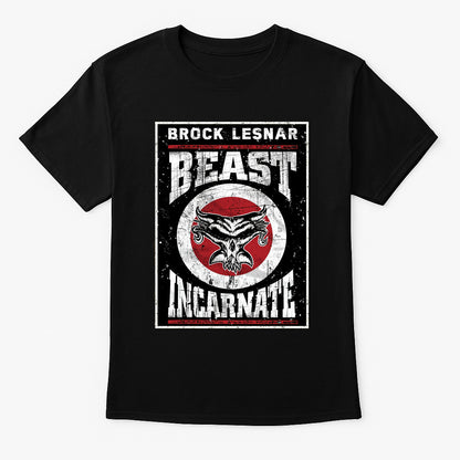 Brock Lesnar Beast Incarnate Retro Wrestling Unisex T-Shirt Classic Suplex City Tee