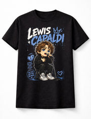 Lewis Capaldi Someone You Loved Graphic T-Shirt Emotional Pop Music Singer Fan Tee Sad Songs Lyrics Adult & Kids Unisex T-Shirt