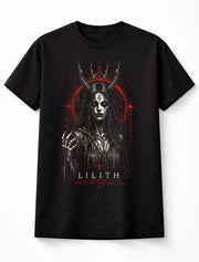 Lilith First of the Fallen Gothic Demon Horror Metal Unisex T-Shirt