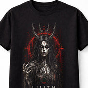 Lilith First of the Fallen Gothic Demon Horror Metal Unisex T-Shirt