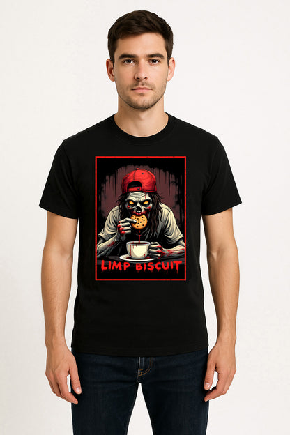 Limp Bizkit – Limp Biscuit Unisex T-Shirt Nu Metal Band Merch Tee