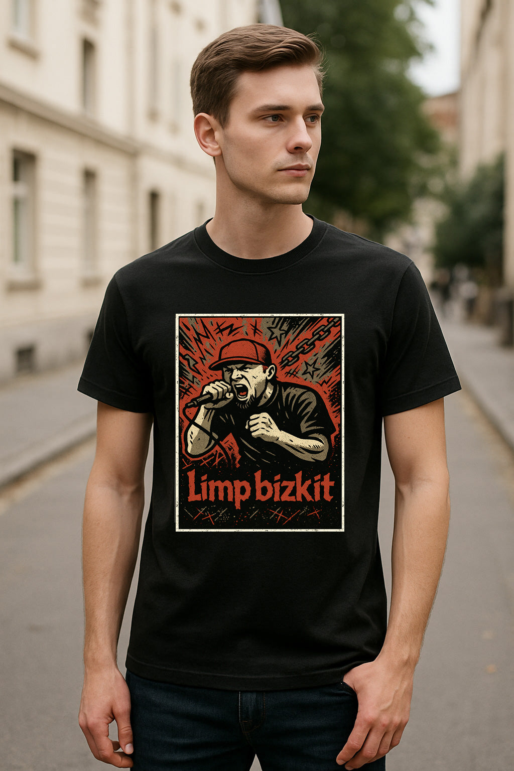 Limp Bizkit Fred Durst Nu Metal Rap Rock Icon Adults & Kids Unisex T-Shirt