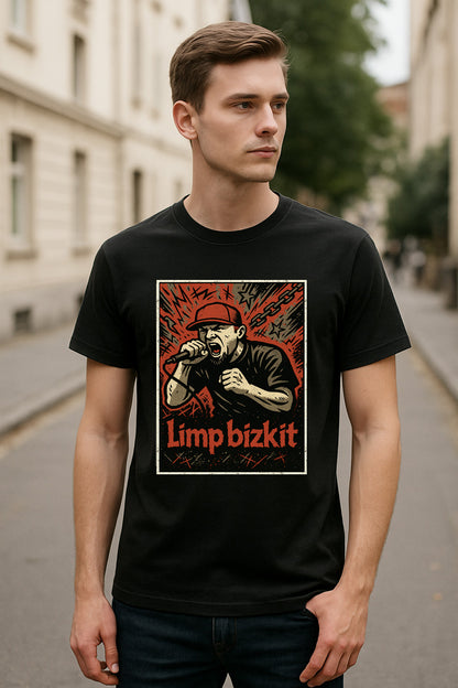 Limp Bizkit Fred Durst Nu Metal Rap Rock Icon Adults & Kids Unisex T-Shirt