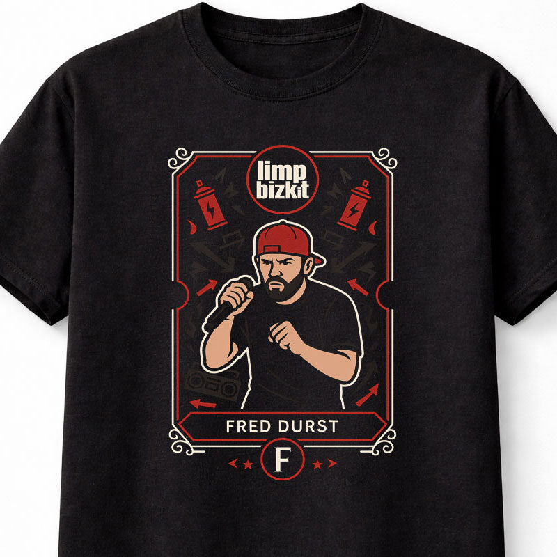 Limp Bizkit Fred Durst Rap Rock Nu Metal Icon Adults & Kids Unisex T-Shirt