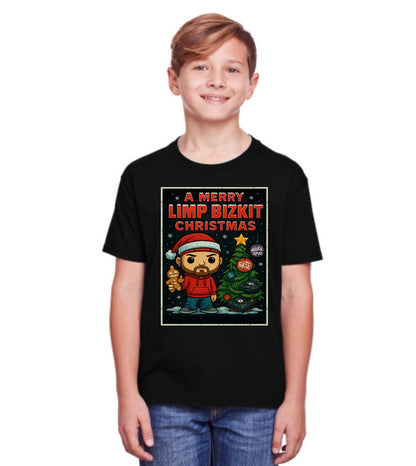 Limp Bizkit Merry Christmas Nu Metal Unisex Christmas T-Shirt or Hoodie