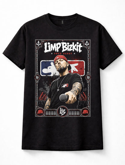 Limp Bizkit Fred Durst Live Nu Metal Rock Unisex T-Shirt