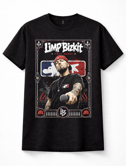 Limp Bizkit Fred Durst Live Nu Metal Rock Unisex T-Shirt