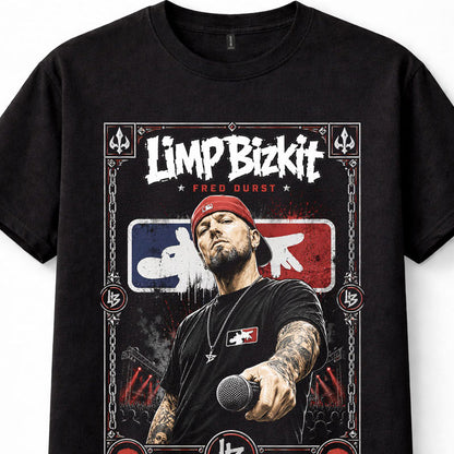 Limp Bizkit Fred Durst Live Nu Metal Rock Unisex T-Shirt