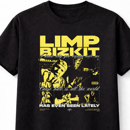 Limp Bizkit “Break Stuff” Inspired Graphic T-Shirt – Nu Metal Unisex Black Tee