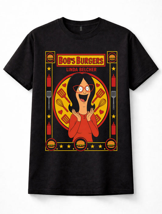 Bob's Burgers Linda Belcher Cartoon Comedy Graphic Unisex T-Shirt