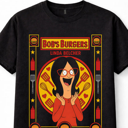 Bob's Burgers Linda Belcher Cartoon Comedy Graphic Unisex T-Shirt