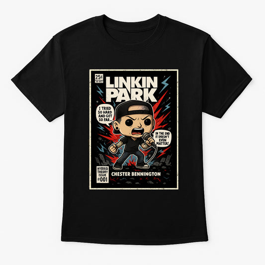 Linkin Park Hybrid Theory Comic Rock Edition Unisex Adults & Kids T-Shirt