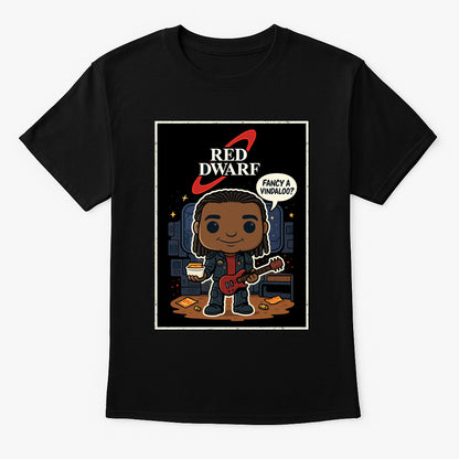 Red Dwarf "Dave Lister" Retro Comic Graphic T-Shirt – Classic Sci-Fi TV Series Tee