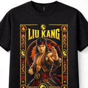 Mortal Kombat Liu Kang Shaolin Dragon Fire Martial Arts Fighting Game Unisex T-Shirt