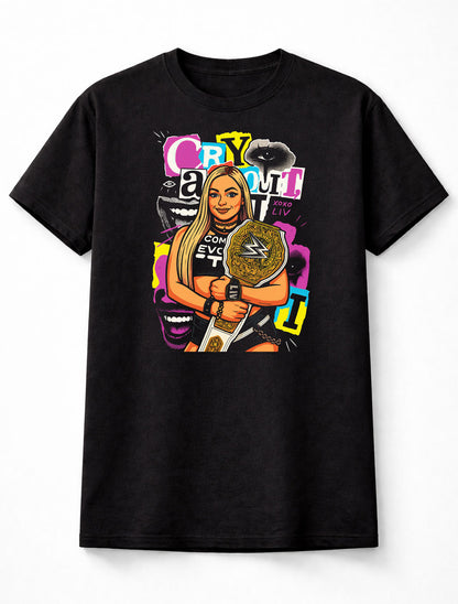 Liv Morgan – “Cry About It” XOXO Liv Champion Edition Adults & Kids Unisex T-Shirt