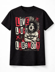 Live Laugh Lobotomy Gothic Horror Dark Humor Unisex T-Shirt