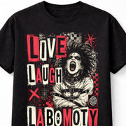 Live Laugh Lobotomy Gothic Horror Dark Humor Unisex T-Shirt