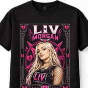 Liv Morgan WWE Women's Wrestling Trouble You Only Liv Once Graphic Unisex T-Shirt