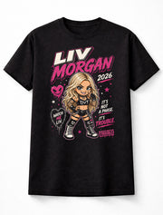 Liv Morgan Watch Me Liv Trouble WWE Wrestling Graphic Unisex T-Shirt