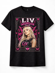 Liv Morgan WWE Women's Wrestling Trouble You Only Liv Once Graphic Unisex T-Shirt