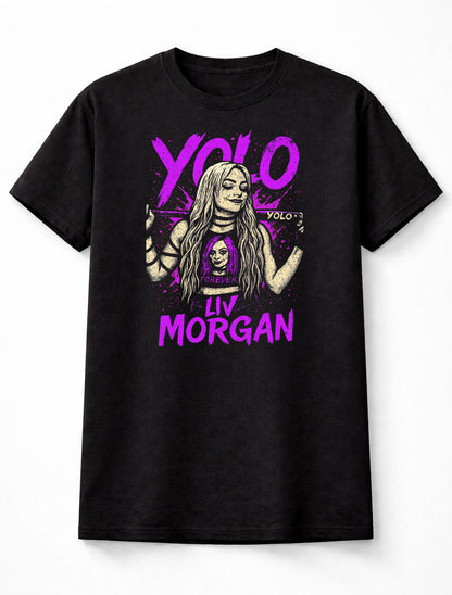 Liv Morgan – “YOLO” XOXO Forever Edition Adults & Kids Unisex T-Shirt