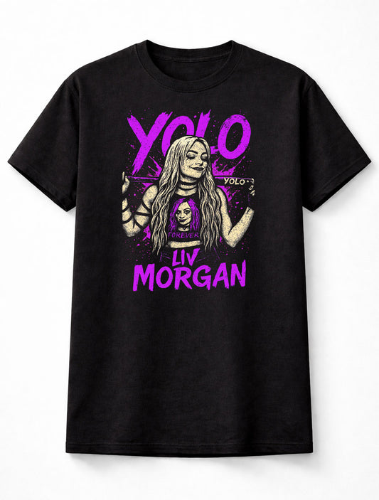 Liv Morgan – “YOLO” XOXO Forever Edition Adults & Kids Unisex T-Shirt