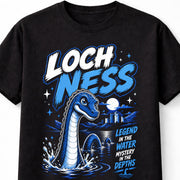 Loch Ness Monster Nessie Cryptid Lake Legend Graphic Unisex T-Shirt