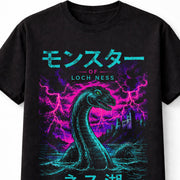 Loch Ness Monster Nessie Scotland Cryptid Horror Unisex T-Shirt